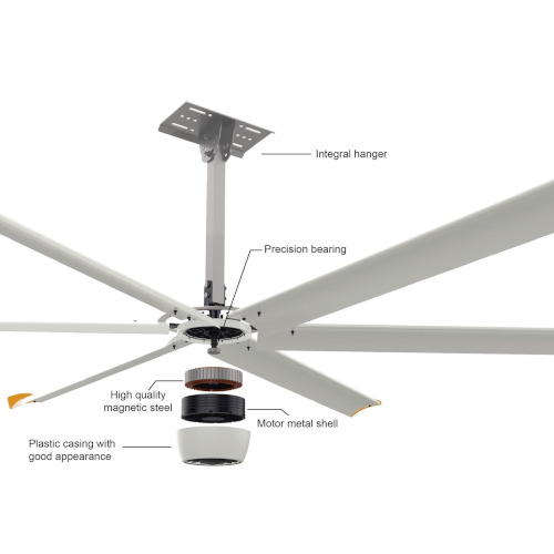 HVLS ADF-6-12 Industrial Mega Ceiling Fan