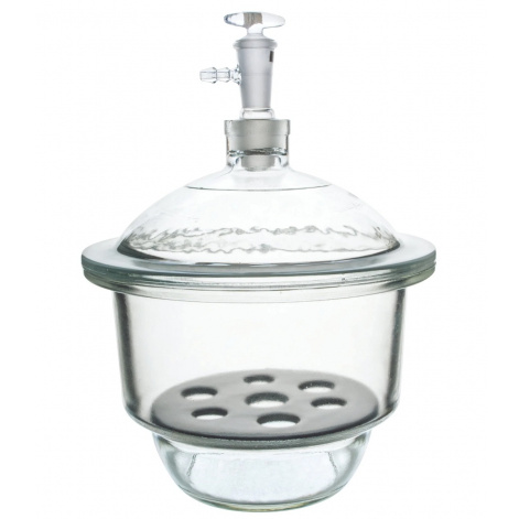 Vacuum Desiccator 15cm with Stopcock