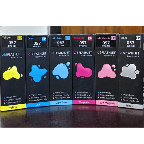 Splashjet 057 Premium Ink Full Set