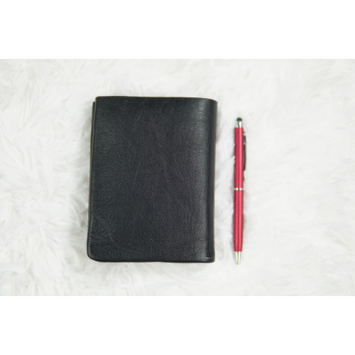 Genuine Leather Wallet with Pen