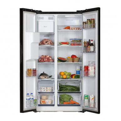 KONKA KRF-606WHI 606L Side-By-Side Refrigerator