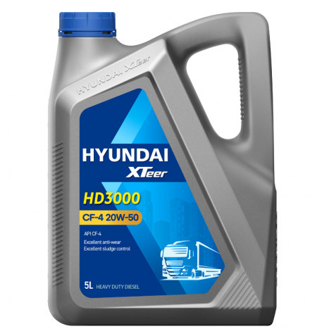 Hyundai XTeer HD 3000 CF-4 20W-50 5L Engine Oil