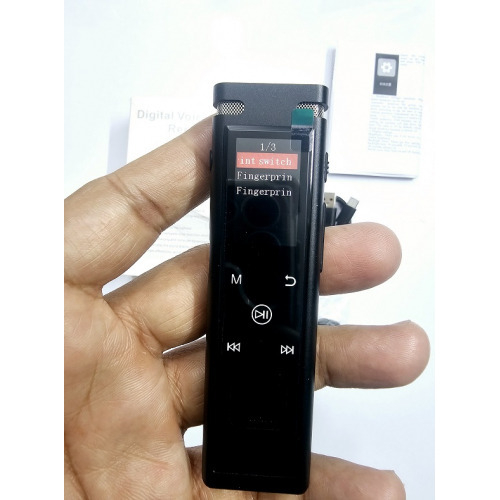 Digital Voice Recorder 8GB with Fingerprint