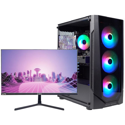 Desktop Core i5 9th Gen 8GB RAM 256GB SSD 22" Monitor