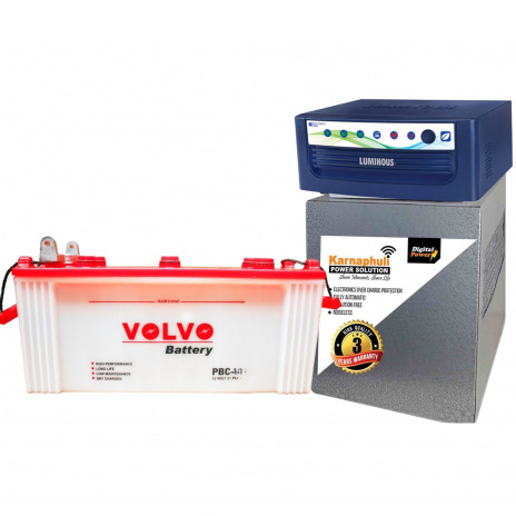 Luminous Eco Watt Neo 1050 IPS with Volvo Battery