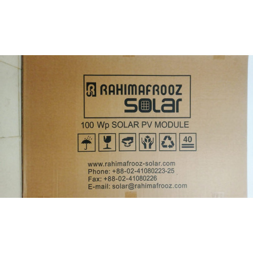 RahimAfrooz Mono Solar Panel 100W