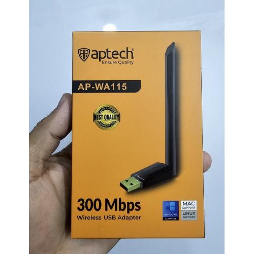 Aptech AP-WA115 300Mbps Wireless USB Adapter