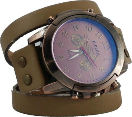 B.Plex Antick Border and Digic Stylish Analog Boy Watch