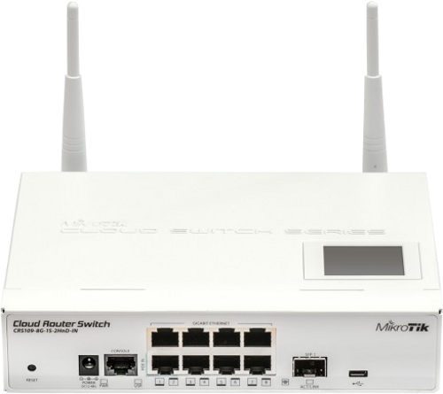 Mikrotik CRS1009-8G-1S-2HnD-IN 8-Port Cloud Router Switch