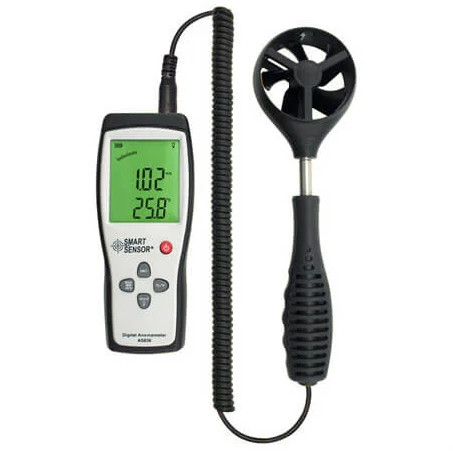 Smart Sensor AS836 Digital Anemometer