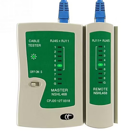 D-Link Cable Tester for RJ11, RJ12, RJ45, CAT5