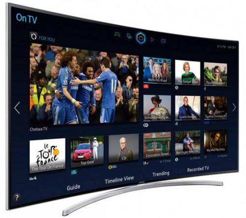 Samsung H8000 48" Dual Screen Smart 3D Curved HD LED TV