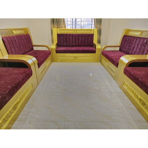 Semi Seat Arabian Style 10 Seat Sofa Set