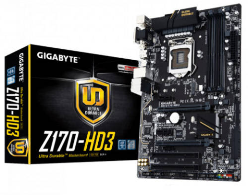 Gigabyte Z170-HD3 Intel Z170 Chipset DDR3 Motherboard