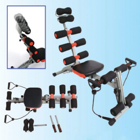 AB Twister Six Pack Power 6-in-1 Home Gym Abdominal Exercise