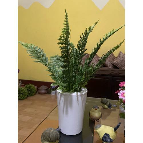 Artificial Plant & Vase Showpiece