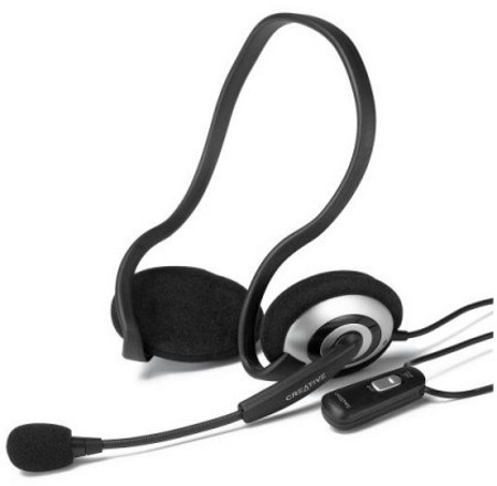 Creative HS-390 Flexible Noise-Canceling Microphone Headset