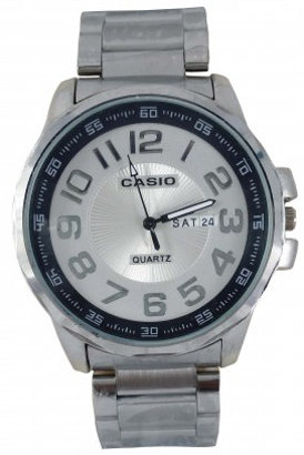 Casio Stylish Analog Chain Watch with Date and Week Function