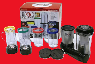 Magic Bullet 21-in-1 Stainless Steel Blades Super Blender