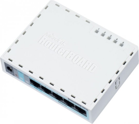 Mikrotik RB750GL 5-Ports 64MB RAM Ethernet SOHO Router
