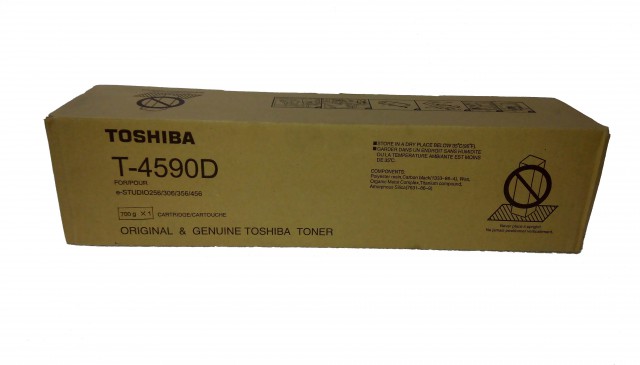 Toshiba T-4590D Genuine Black Copier Toner Cartridge