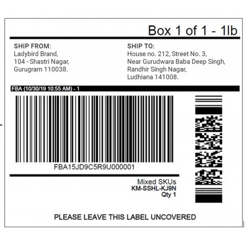 Shipping Label