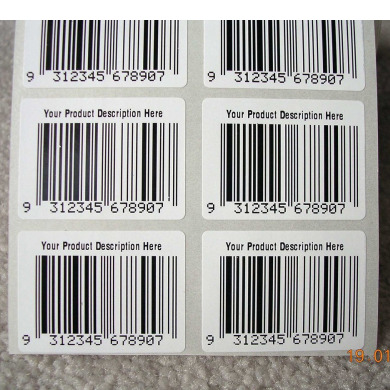 60 x 60mm Poly Sticker