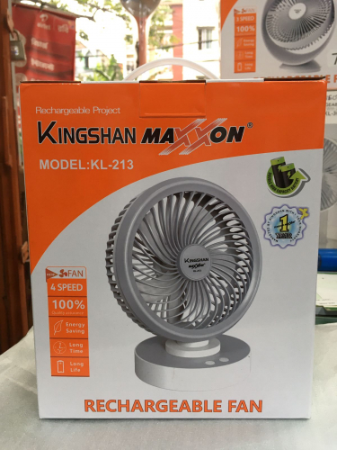 KL-213 Rechargeable Mini Fan