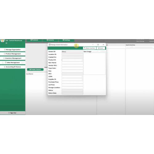 Monthly Subscription Basic Inventory Software