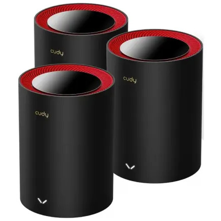 Cudy M3000 Whole-Home Wi-Fi 6 Mesh Router 3-Pack