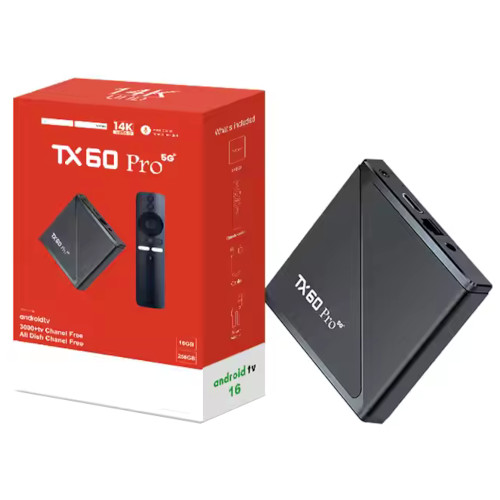 TX60 Pro 14K Ultra HD Smart Android TV Box