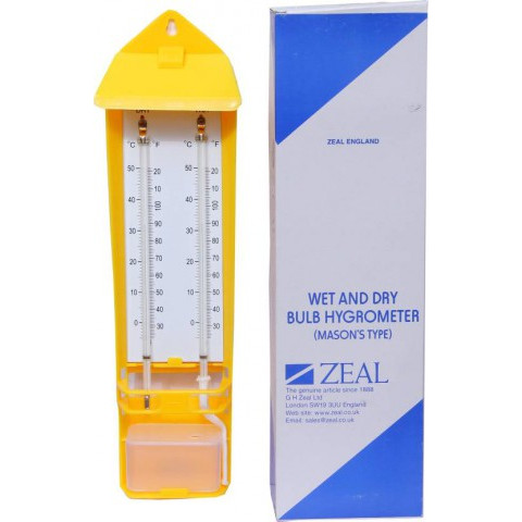 Zeal Wet and Dry Bulb Hygrometer