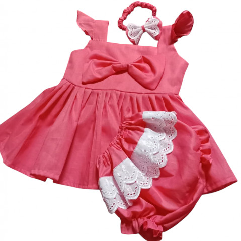 Fashionable Cotton Baby Dress