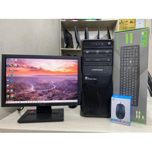 Desktop PC Intel Pentium Dual Core with Dell 17" LCD