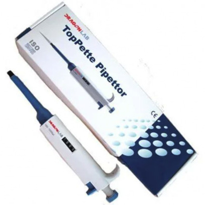 DragonLab Adjustable Single Channel Micropipette 5-50uL