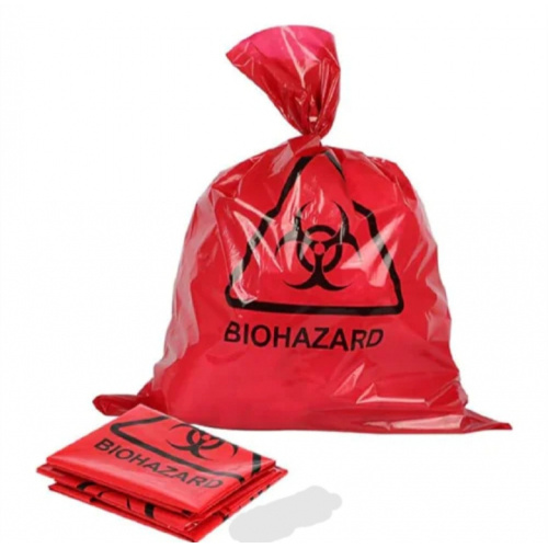 Biohazard Bag 10 Pcs