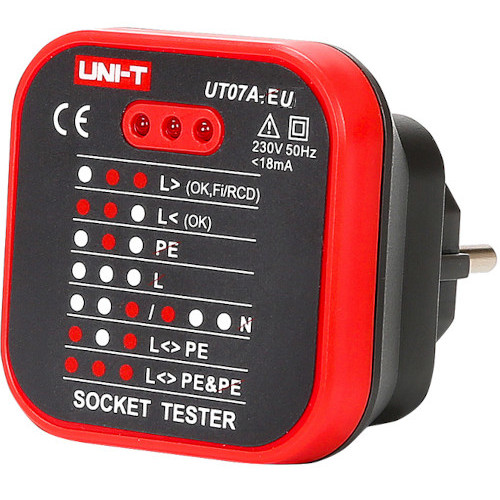 UNI-T UTO7A-EU Socket Tester