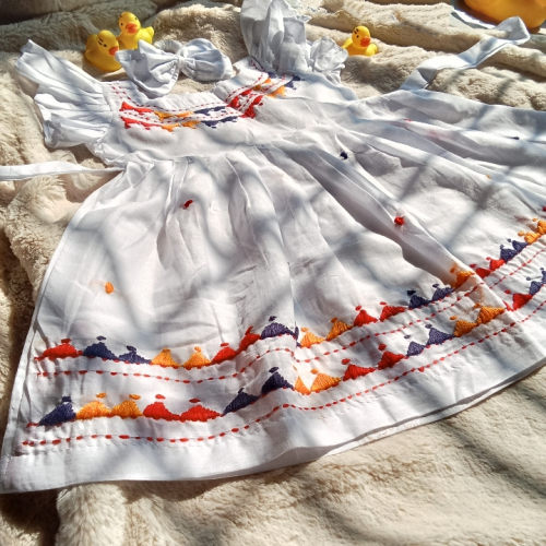Premium Cotton Baby Frock