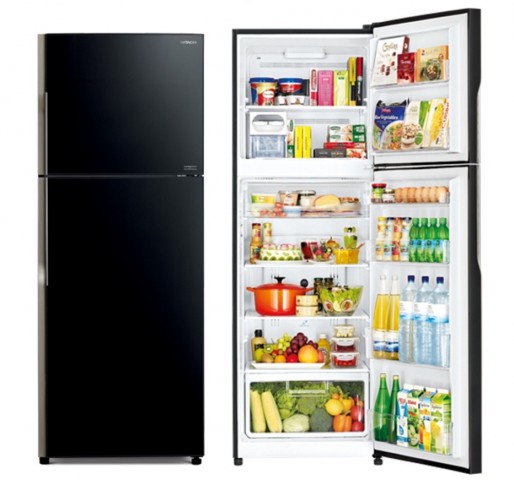 Hitachi R-VG350PZ Dual Fan Cooling 349.8 Liter Refrigerator
