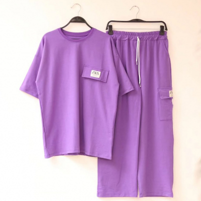 Ladies T-Shirt and Trouser Set