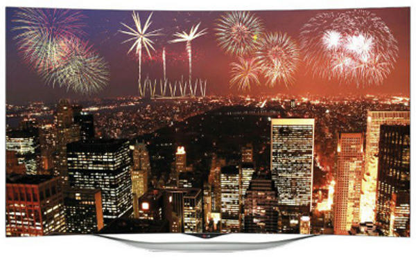 LG EC930T 55 Inch Wi-Fi Paper Slim Curved OLED 3D Television