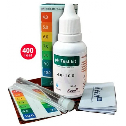 Keen pH Test Kit for Liquid