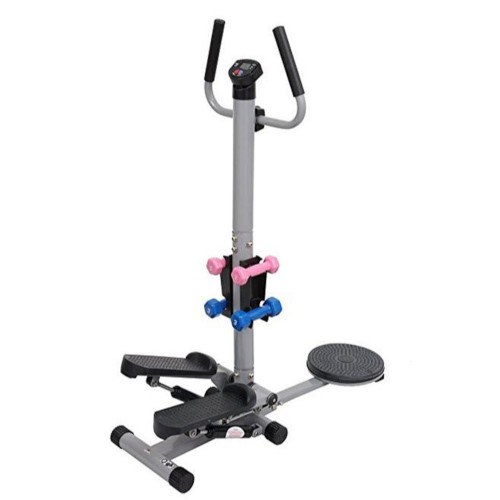 Standing Stepper with Dumbbell and Twister
