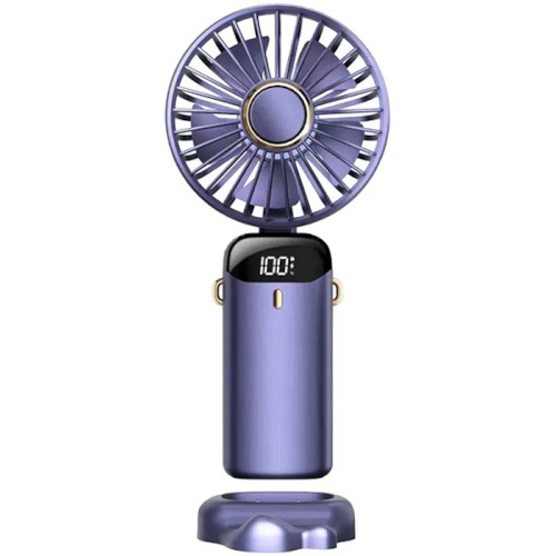 90° Adjustable Handheld LED Mini Fan with Aroma Diffuse