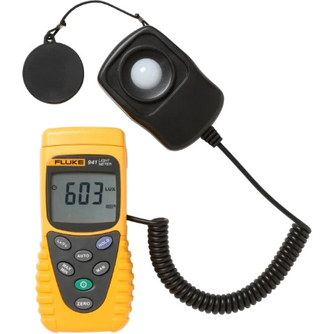 Fluke 941 2.5 Times/sec Digital Light Meter
