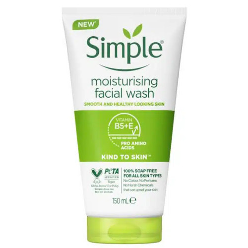 Simple Kind to Skin Moisturizing Face Wash