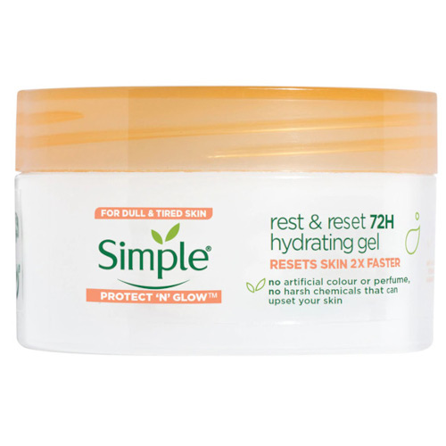 Simple Protect ‘N’ Glow Rest & Reset 72H Hydrating Gel