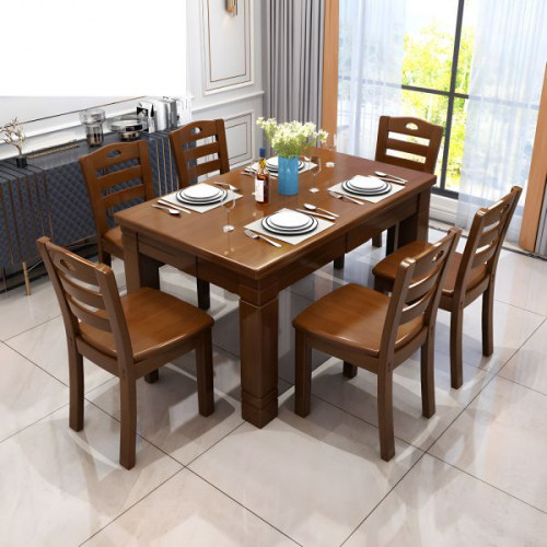Modern Style Wooden Dining Set