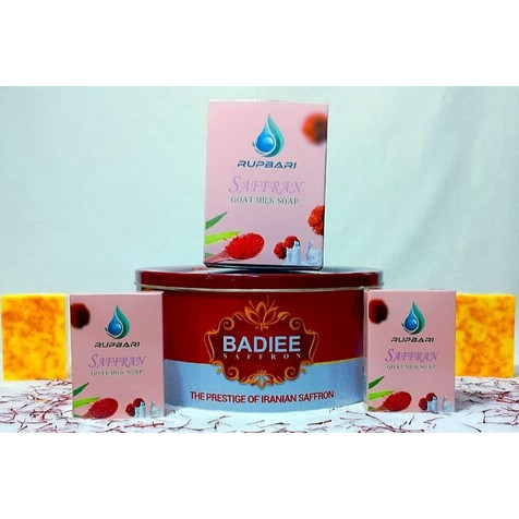 Rupbari Saffran Goat Milk Soap