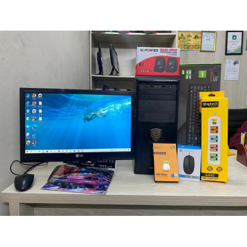 Desktop PC Core i5 2nd Gen 8GB DDR3 / LG 19" LED